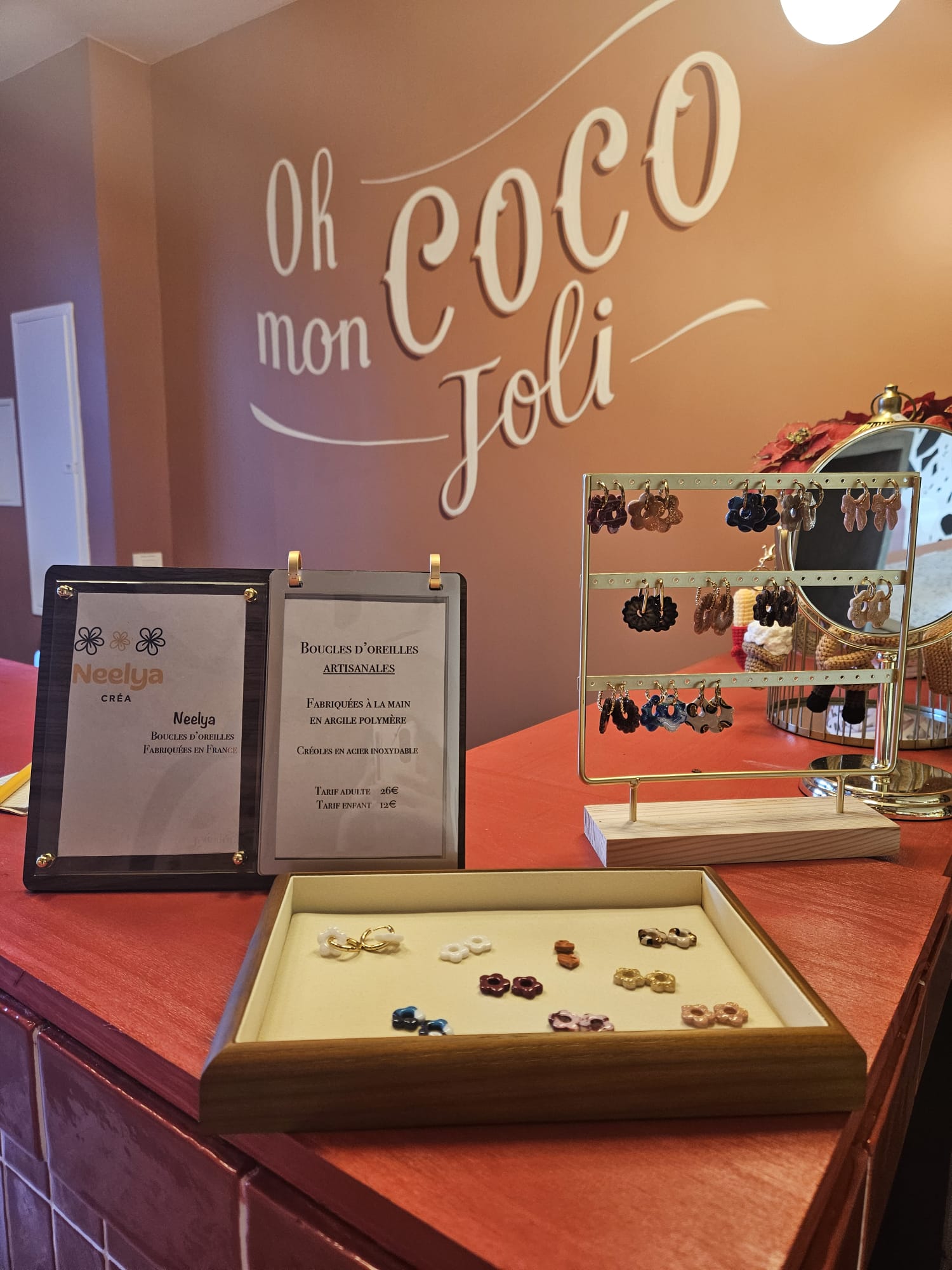 Boutique — créations artisanales